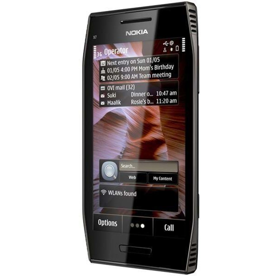 Mobile - Nokia X7-00 Mörk Steel - 002W335
