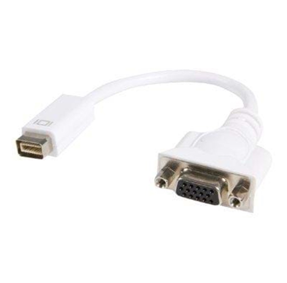 Adaptateur Mini DVI Vers VGA Pour MacBook Et IMac - Câble De Connexion Moniteur Externe - 0,2 M