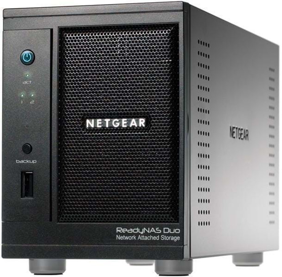 NAS Server - Netgear ReadyNAS Duo RND2000 v2 - NAS-server - NAS Server - RND2000-200EUS