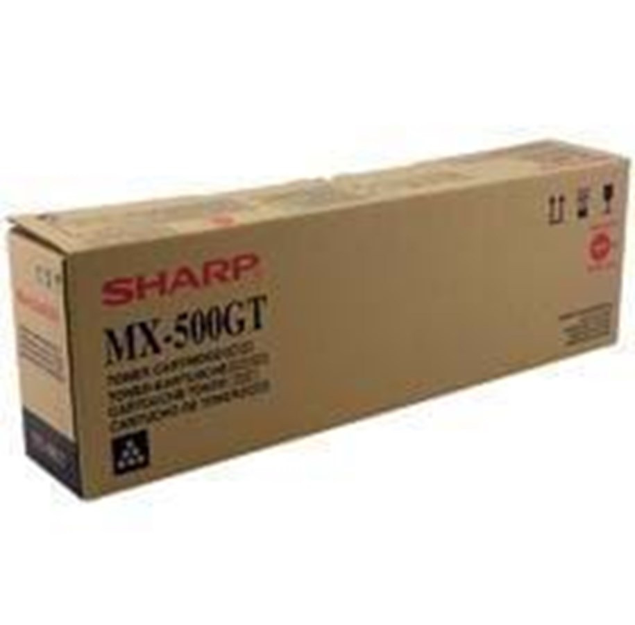 Skrivartillbehör-bläck-toner - Sharp MX500GT - Tonerkassett Svart - MX500GT