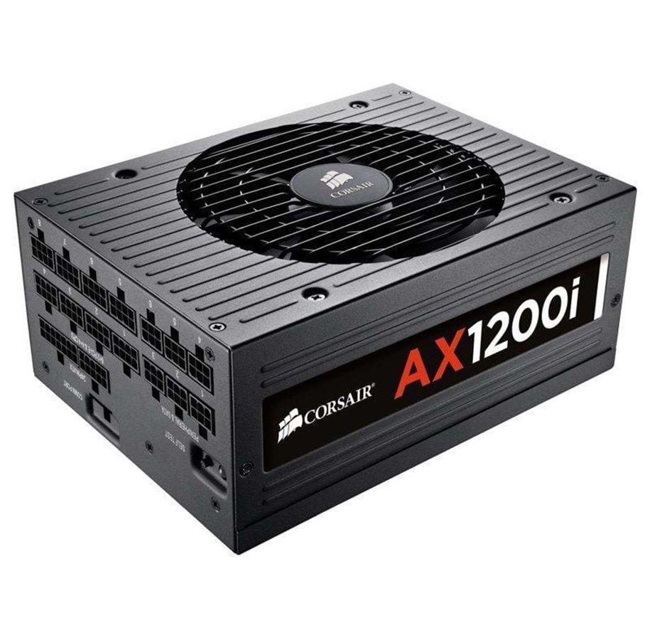 Strömförsörjning - Corsair AX1200i Strömförsörjning - 1200 Watt - 140 mm - ATX - 80 Plus Platinum certificate - CP-9020008-EU