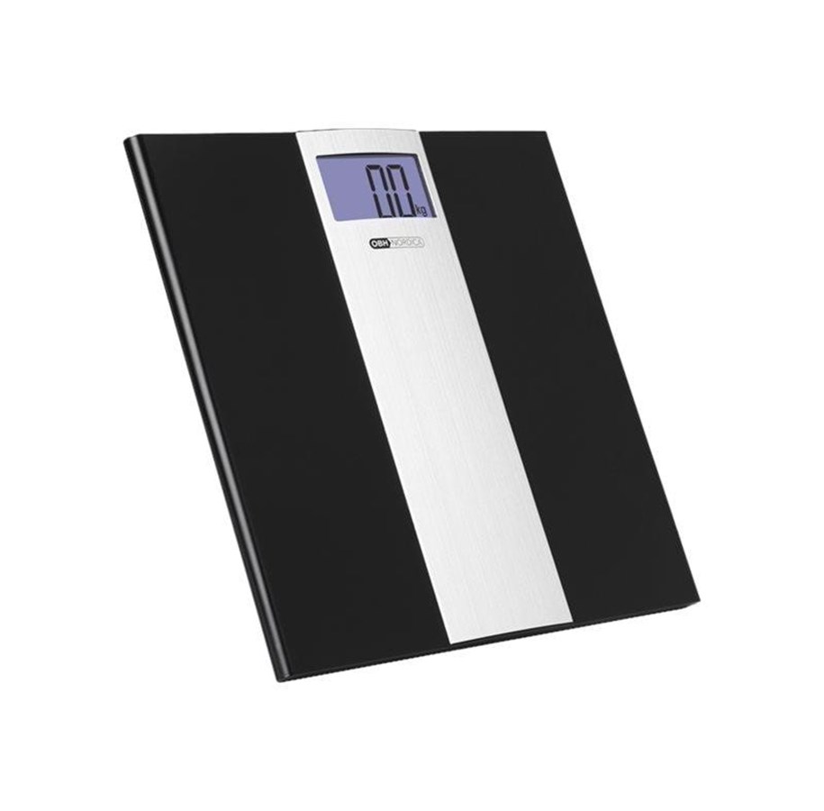 Personvåg - OBH Nordica Badrumsvåg Personvåg svart m/ aluminium - 6271
