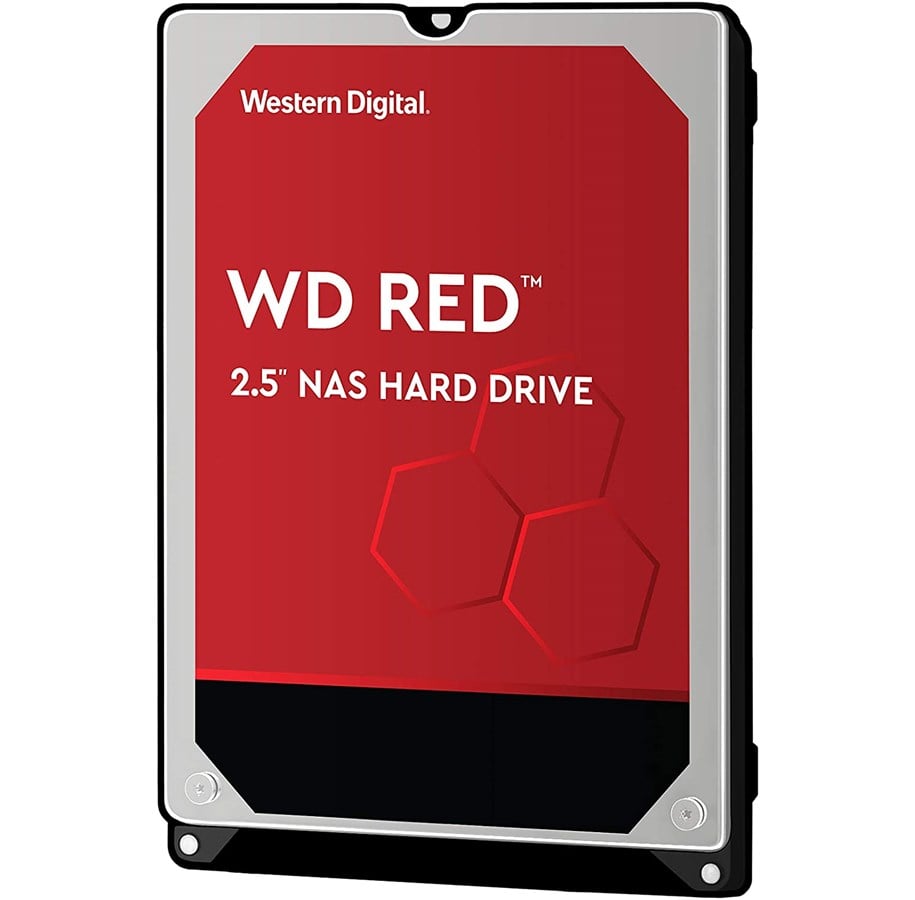 Hårddisk - WD Red Plus NAS 10JFCX (CMR) - 1TB - Hårddisk - WD10JFCX - SATA-600 - 2,5" - WD10JFCX