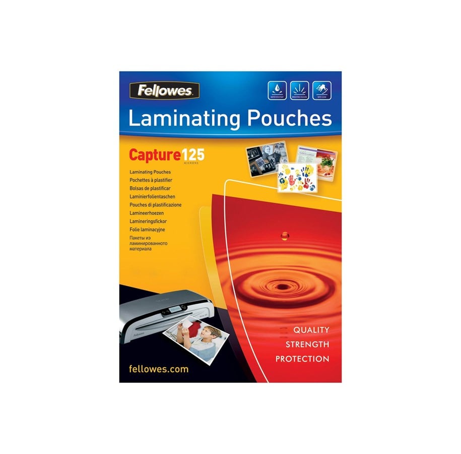 Laminering - Fellowes Laminating Pouches Capture 125 micron - 5397401