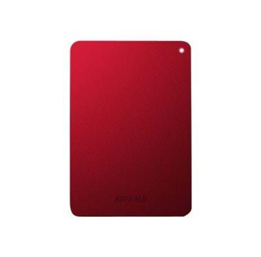 Hårddisk - extern - Buffalo MiniStation Safe - Extern Hårddisk - 1TB - Röd - HD-PNF1.0U3BR-EU
