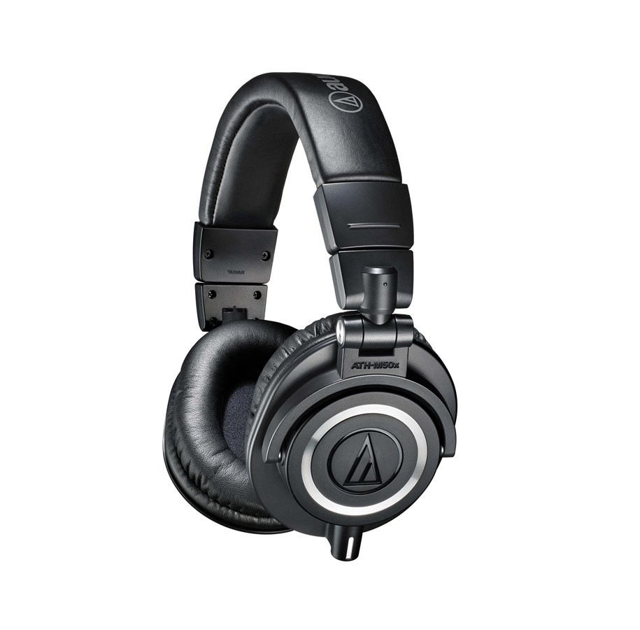 Hörlurar / Headset - Audio-Technica ATH-M50X - Svart - ATH-M50X