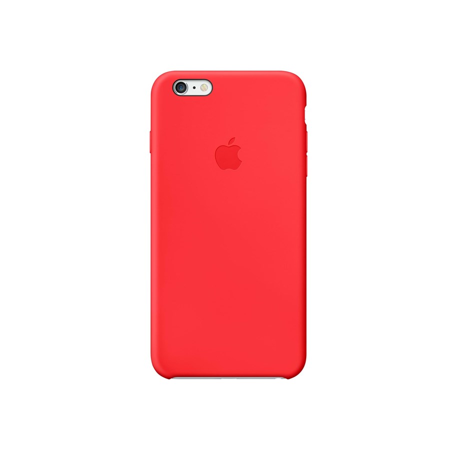 Iphone 6 Plus Silicone Case - Red (888462016483)