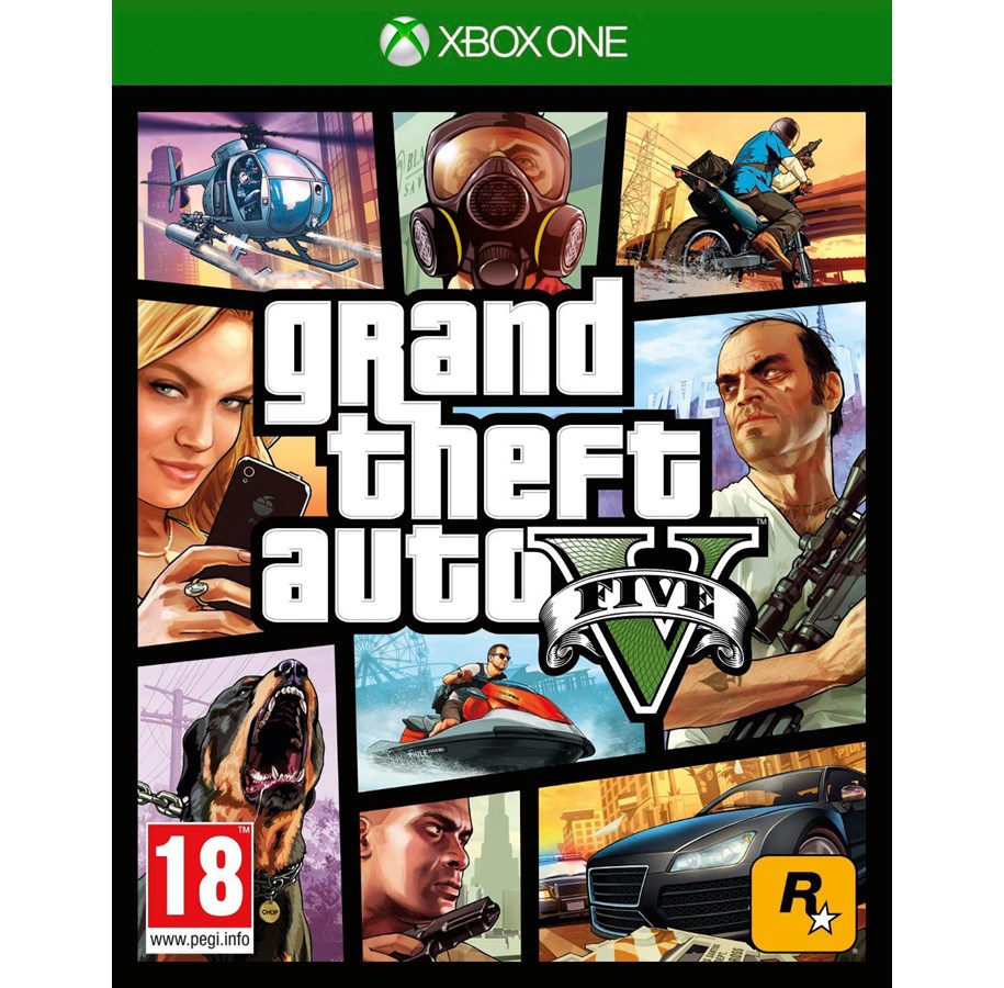 Spel - Grand Theft Auto V - Microsoft Xbox One - Action - 5026555284226