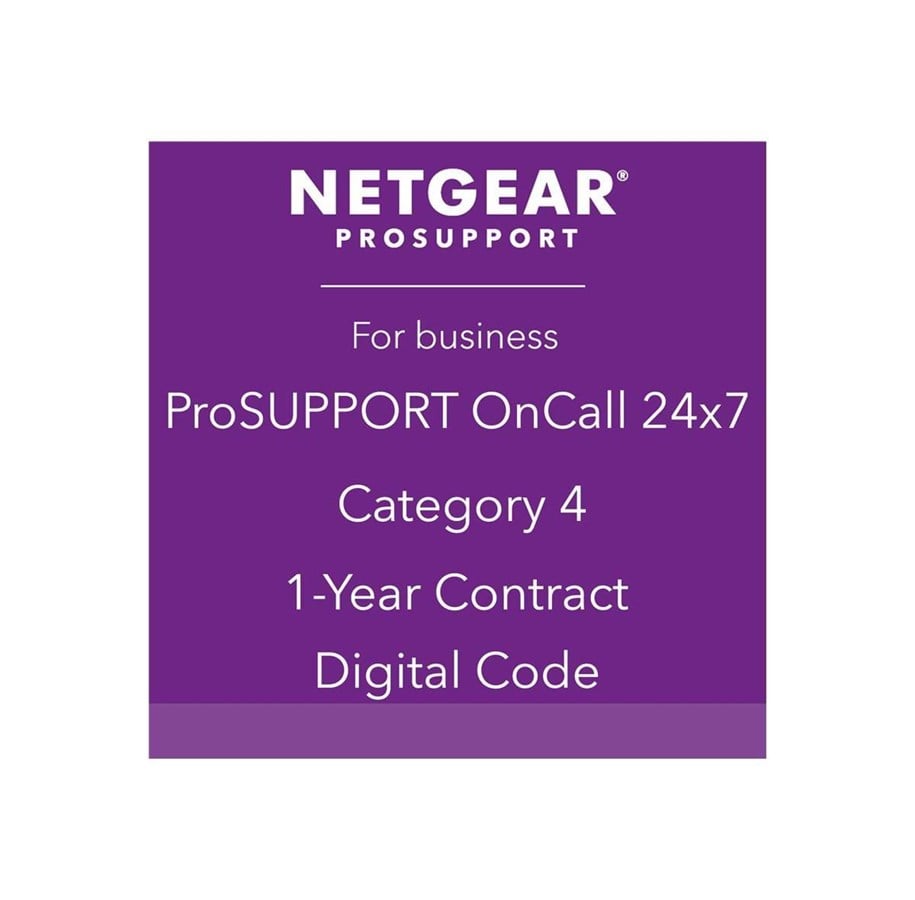 Tjänster och support - Netgear ProSupport OnCall 24x7 Category 4 - tekn - PMB0314-10000S