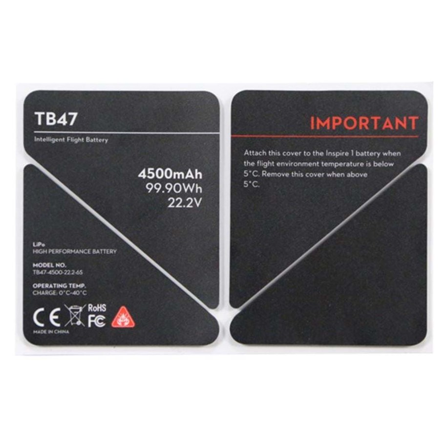 Drönare - DJI - Inspire TB47 Insulation sticker - CP.BX.000059