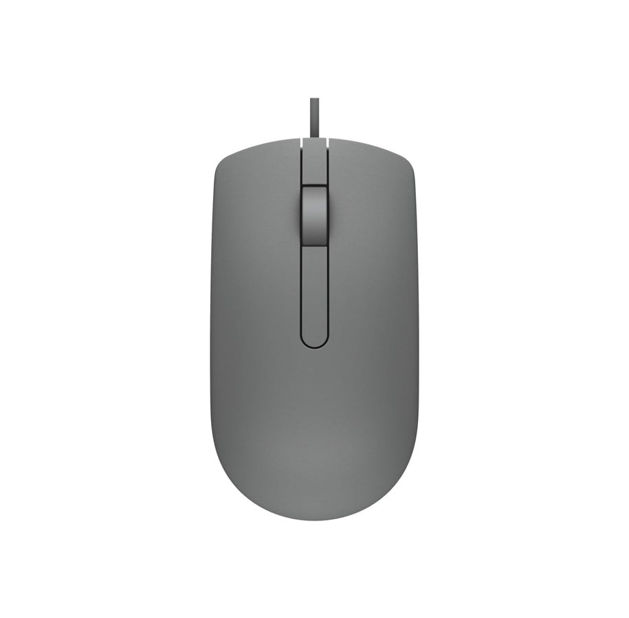 Mus - Dell MS116 - mus - Mouse - Optic - 2 knappar - Grå - 570-AAIT