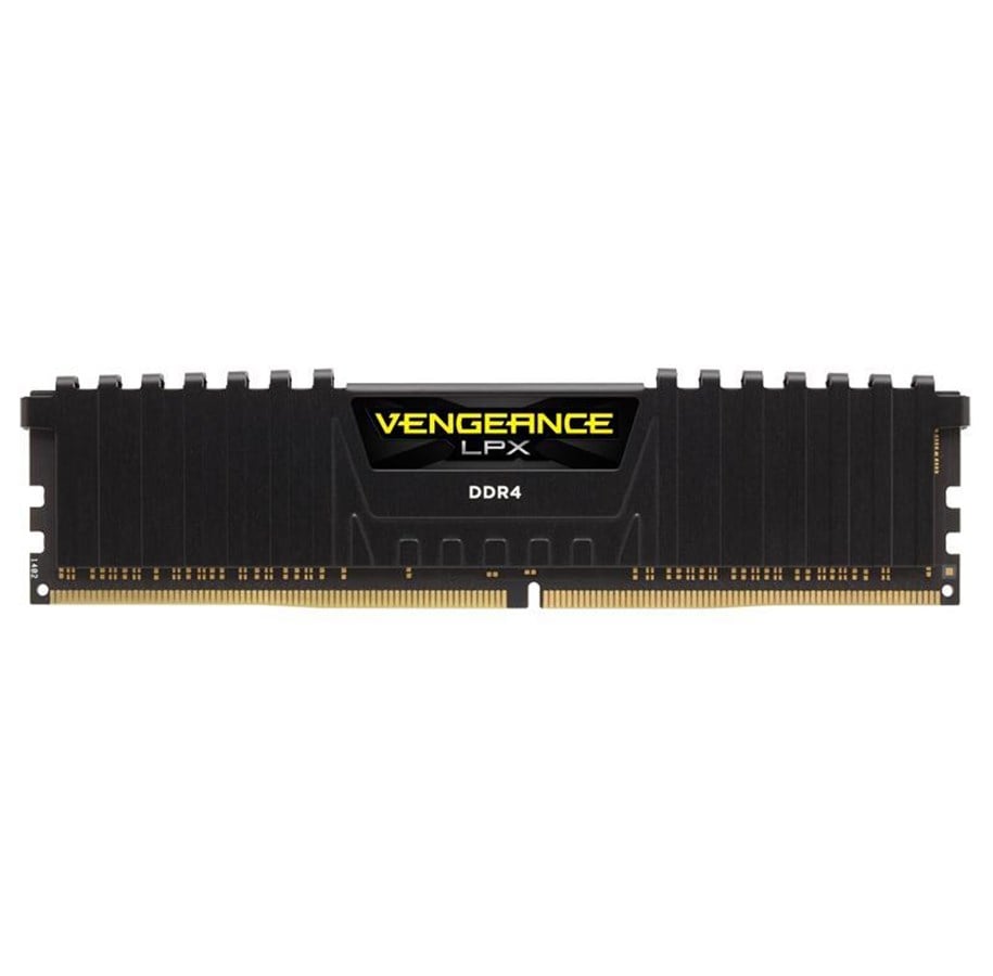 RAM - Corsair Vengeance LPX DDR4-3000 - 16GB - CL15 - Single Channel (1 pcs) - Intel XMP - Svart - CMK16GX4M1B3000C15