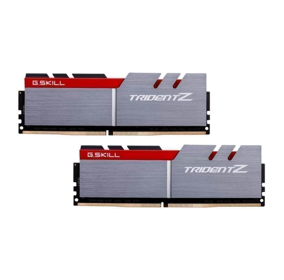 RAM - G.Skill Trident Z DDR4-3600 - 16GB - CL16 - Dual Channel (2 pcs) - Intel XMP - Silver - F4-3600C16D-16GTZ