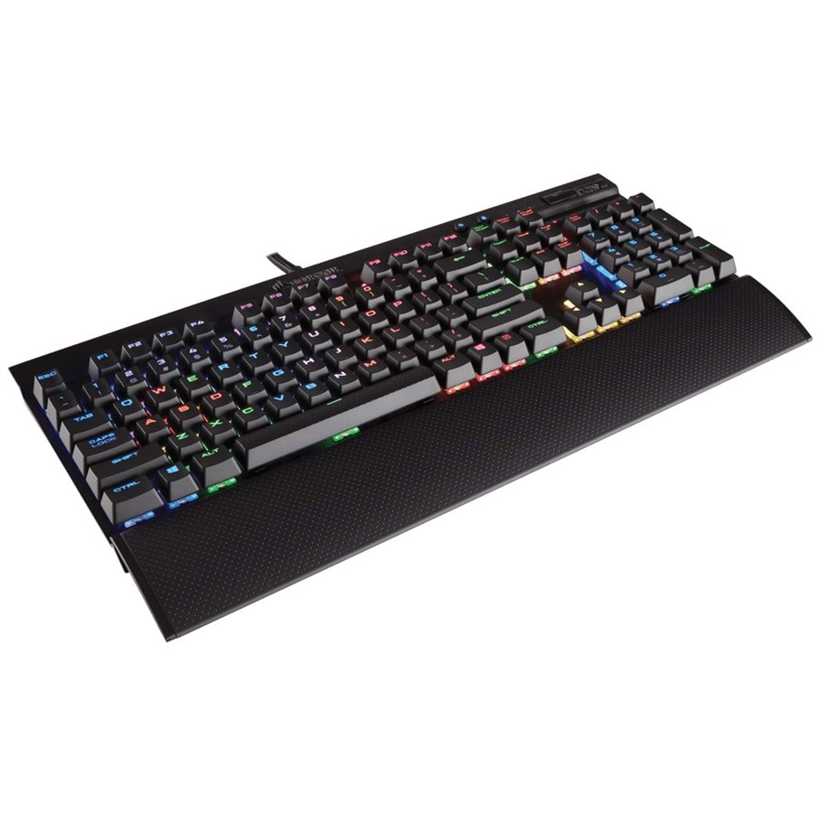Tangentbord - Corsair Gaming K70 LUX RGB Mechanical - tangentb - Gaming Tangentbord - Nordisk - Svart - CH-9101010-ND