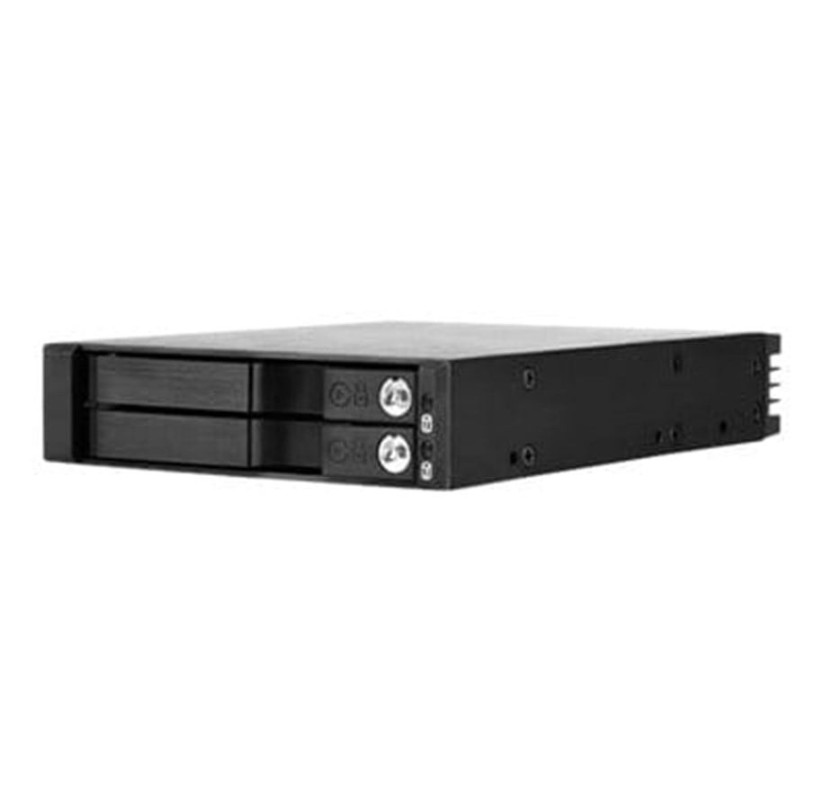 Hårddisk, tillbehör - SilverStone FS202 - hållare för lagringsenheter - SST-FS202B