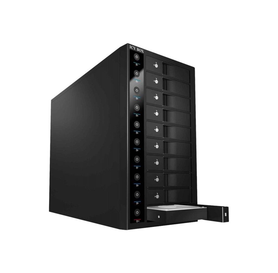 Datalagring - RaidSonic ICY BOX IB-3810U3 - hårddiskarray - IB-3810U3