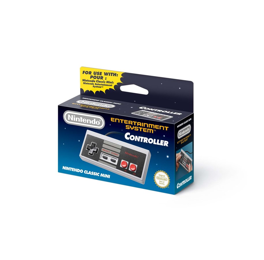 Spel Tillbehör - Nintendo NES Classic Mini Controller - Wired Controller - Nintendo NES - 45496444853