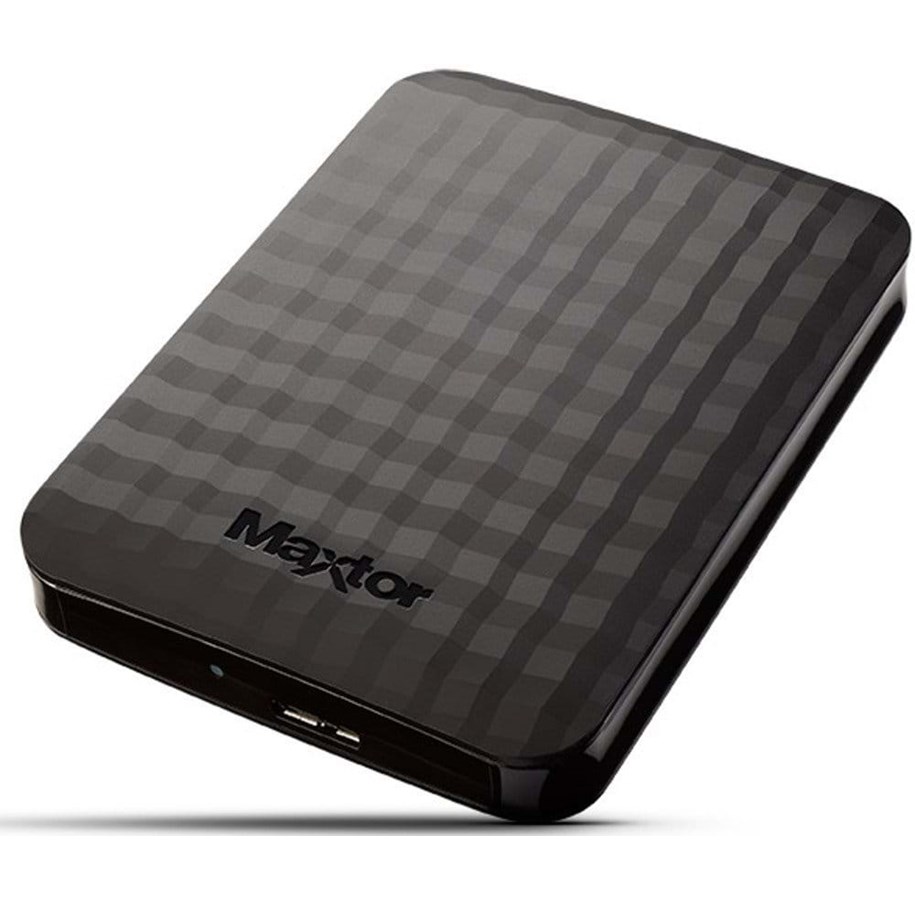 Hårddisk - extern - Maxtor M3 Portable STSHX-M101TCBM - Extern Hårddisk - 1TB - Svart - STSHX-M101TCBM