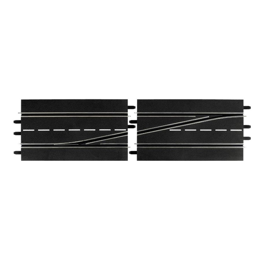 Kit 2 Pièces Section De Changement De Voie Crossover Pour Circuit Carrera - Accessoire Neuf échelle 1:43