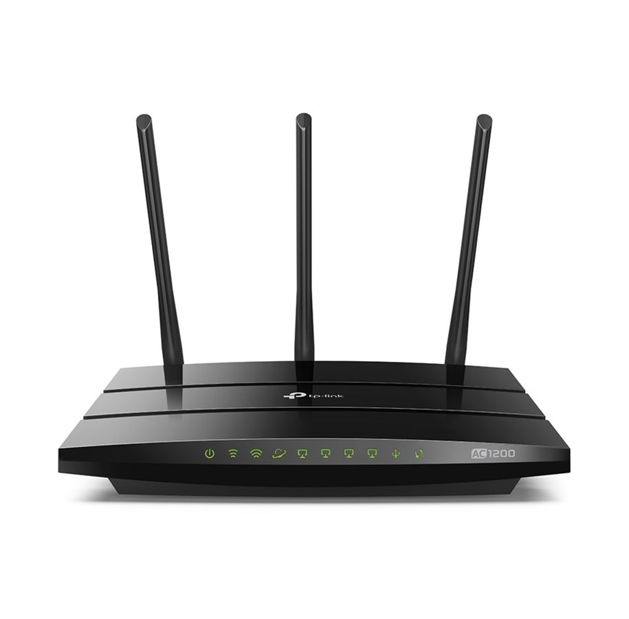 Nätverk - Router - TP-Link Archer C1200 AC1200 Wireless Dual Band Gigabit Router - Wireless router Wi-Fi 5 - Archer C1200
