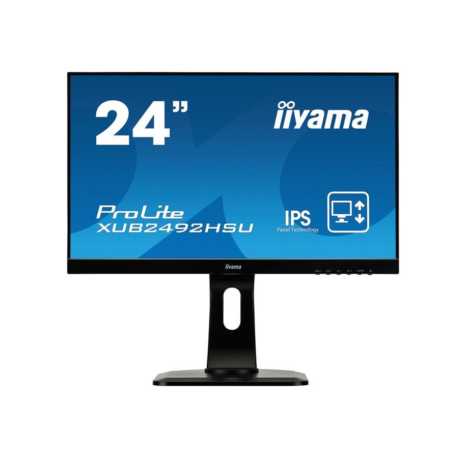 Skärm - 24" iiyama ProLite XUB2492HSU-B1 Speakers USB Hub - XUB2492HSU-B1