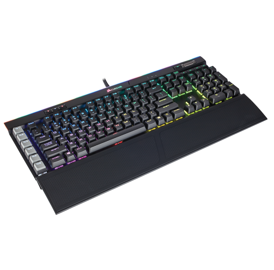 Tangentbord - Corsair Gaming K95 Platinum RGB MX Brown - ND - Gaming Tangentbord - Nordisk - Svart - CH-9127012-ND