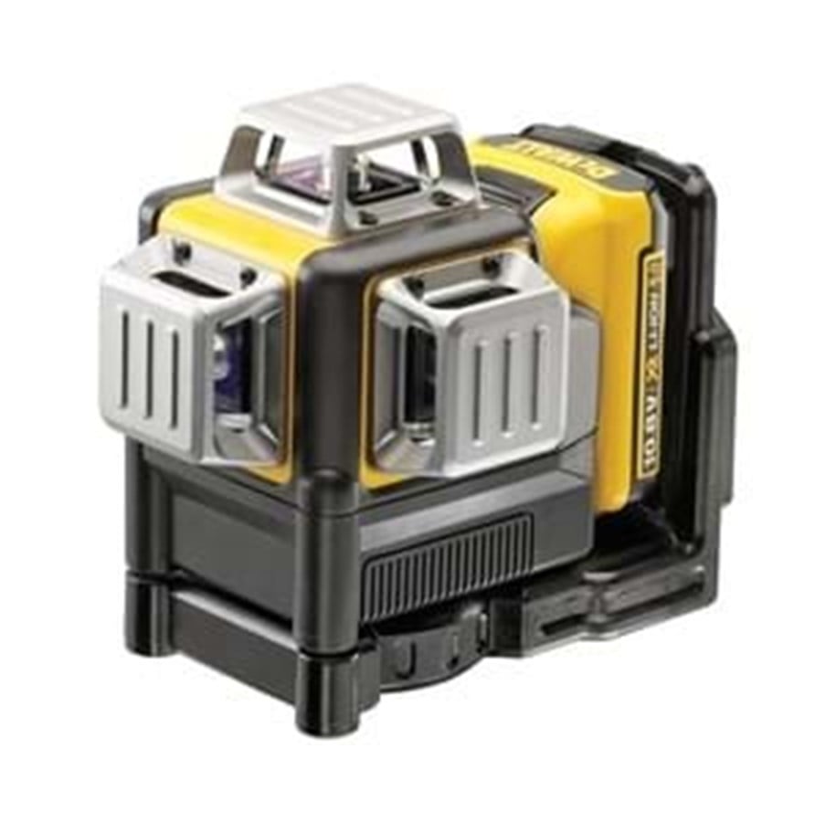 Measuring Tools - Dewalt 12V XR 3 x 360 Cross Line Green Laser - 1 x 2Ah - DCE089D1G