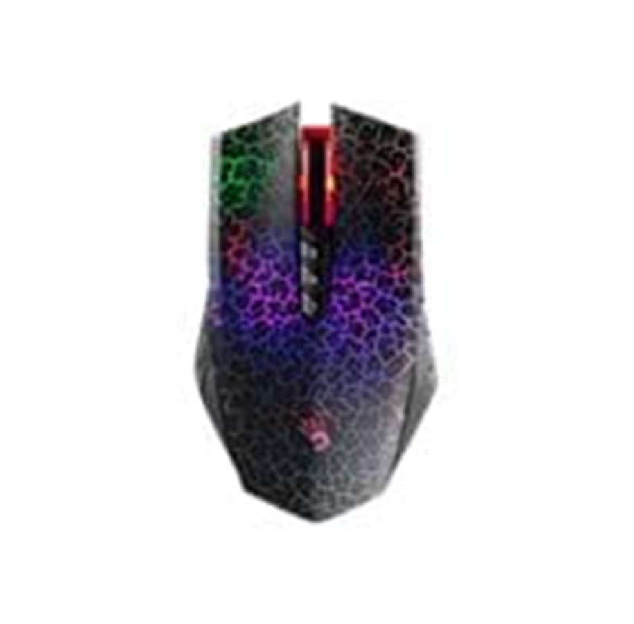 Mus - A4Tech Bloody A70 - Gamingmus - Optic - 8 knappar - Svart med RGB ljus - A4TMYS45170