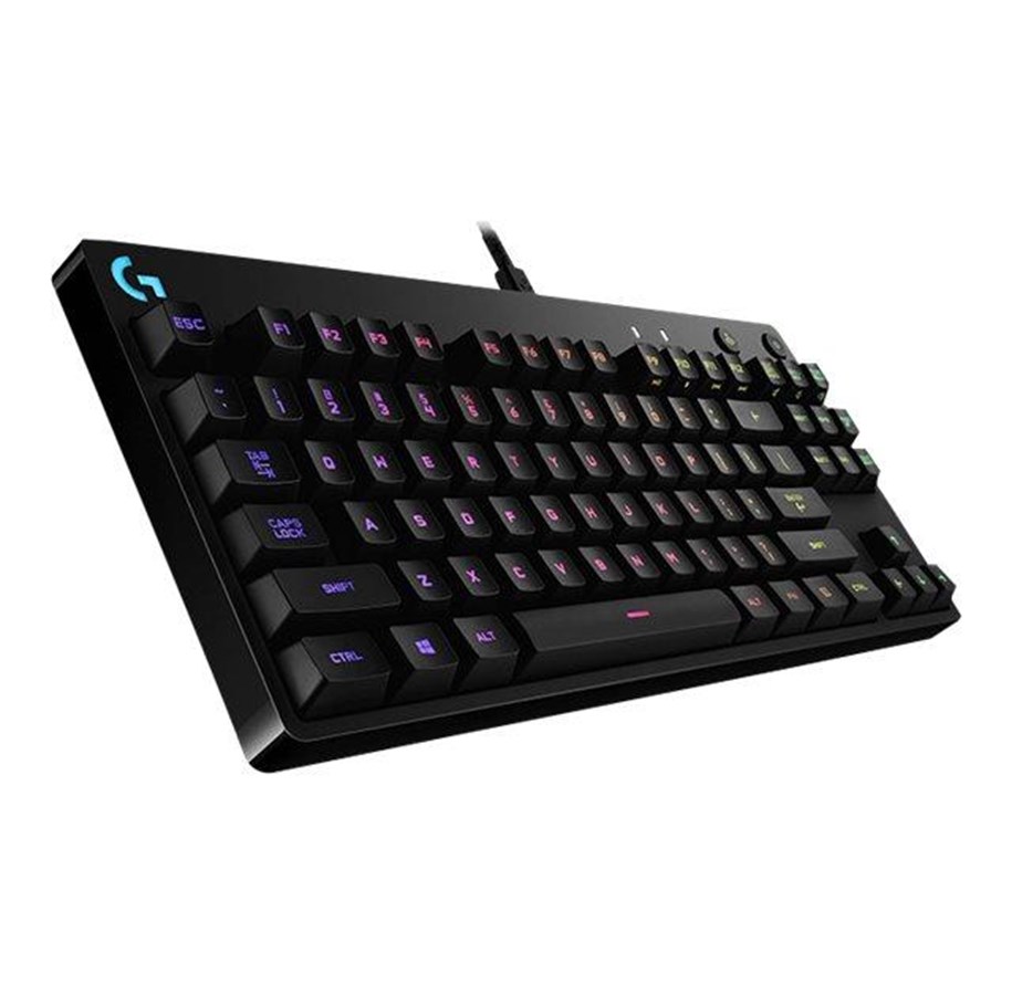 Tangentbord - Logitech G PRO Mechanical Gaming Keyboard - US - Gaming Keyboard - Utan numpad - Engelska (US) - Svart - 920-008294