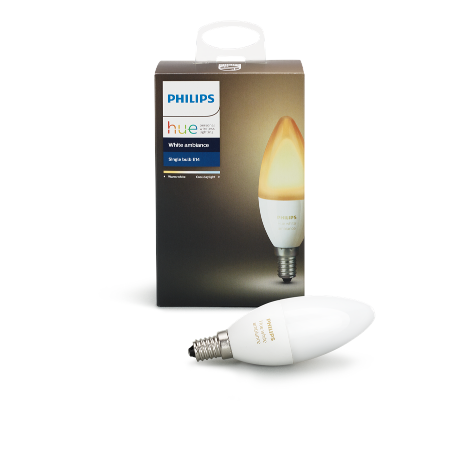 Smarta Hem - Philips Hue White Ambiance E14-ljuskälla - 929001301401