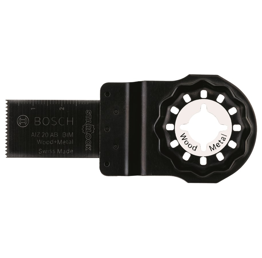 Multiverktyg - Bosch BIM-instickssågblad AIZ 20 AB, Wood and Metal 20 x 30 mm - 2608661640