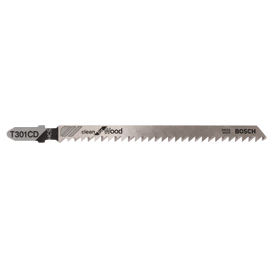 Sticksågar - Bosch Sticksågsblad T 301 CD Clean for Wood - 2608637591