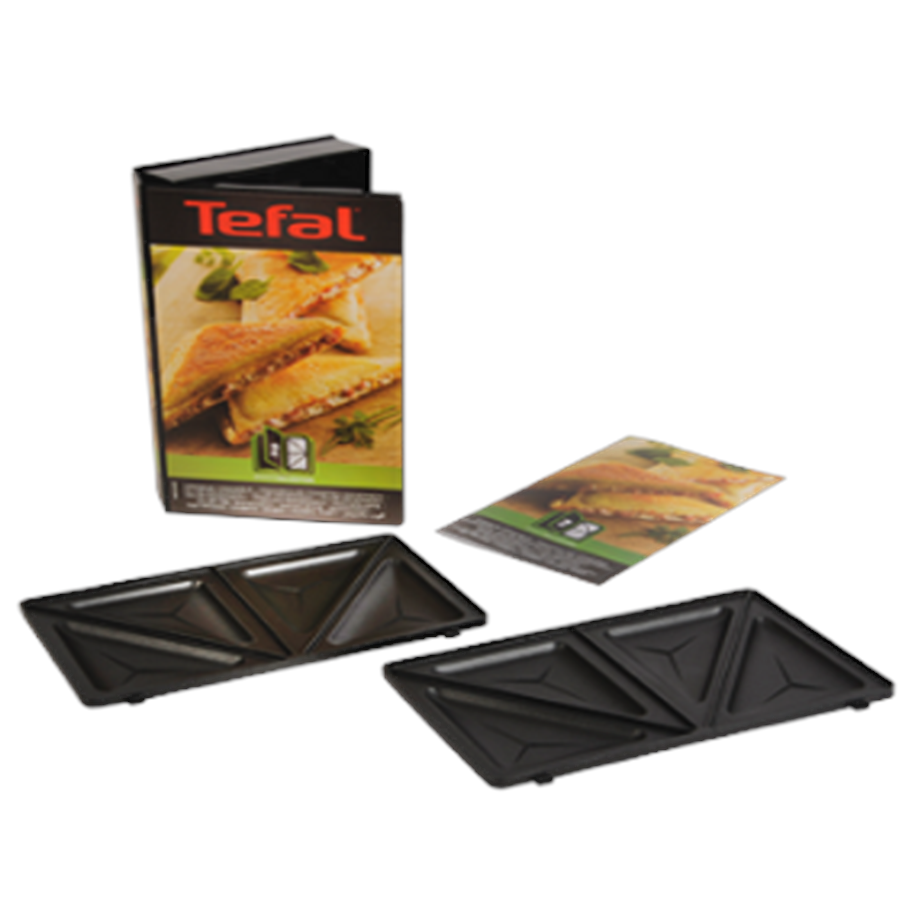 Dammsugare - tillbehör - Tefal 2 Plates for Triangular Sandwiches Toast - XA800212