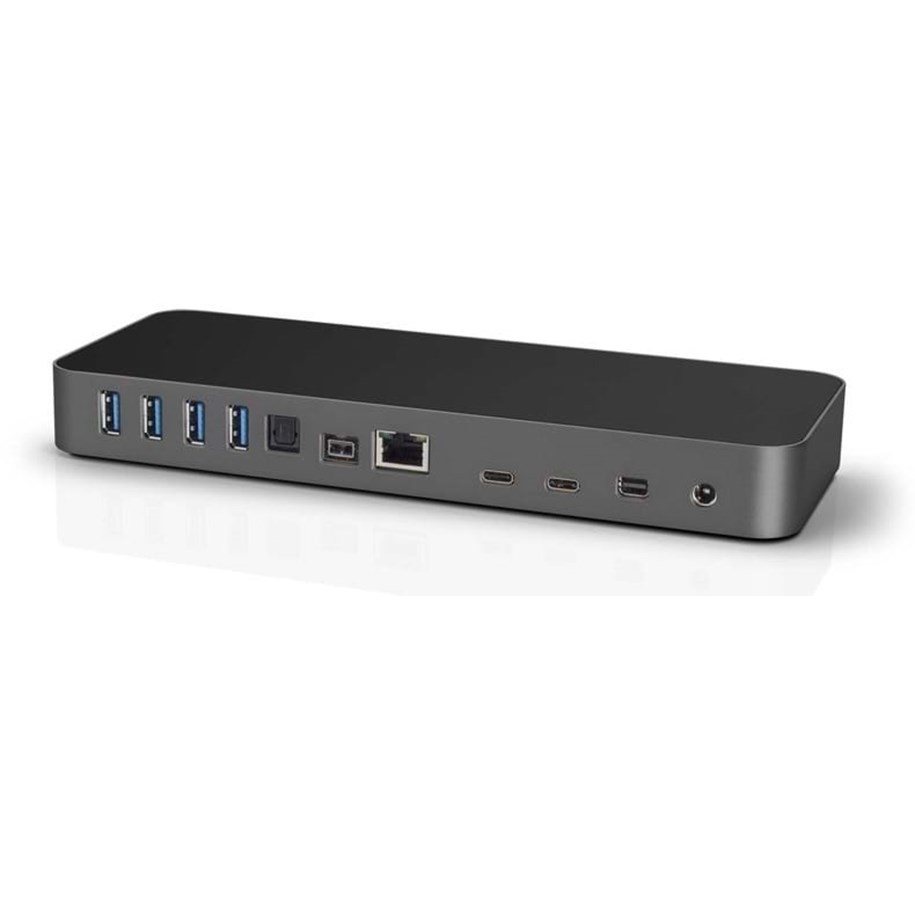 Dockning - OWC Thunderbolt 3 Dock - Space Gray - OWCTB3DK13PSG