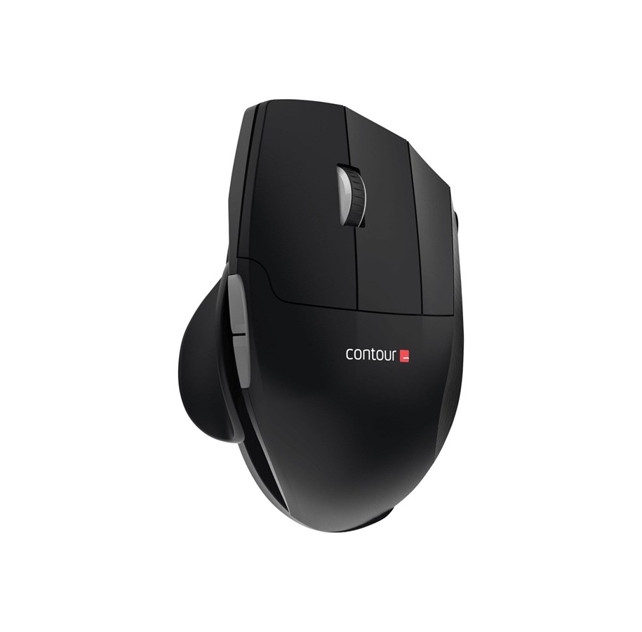 Mus - Contour Unimouse Wireless - Mouse - Optic - 7 knappar - Svart - UNIMOUSE-WL