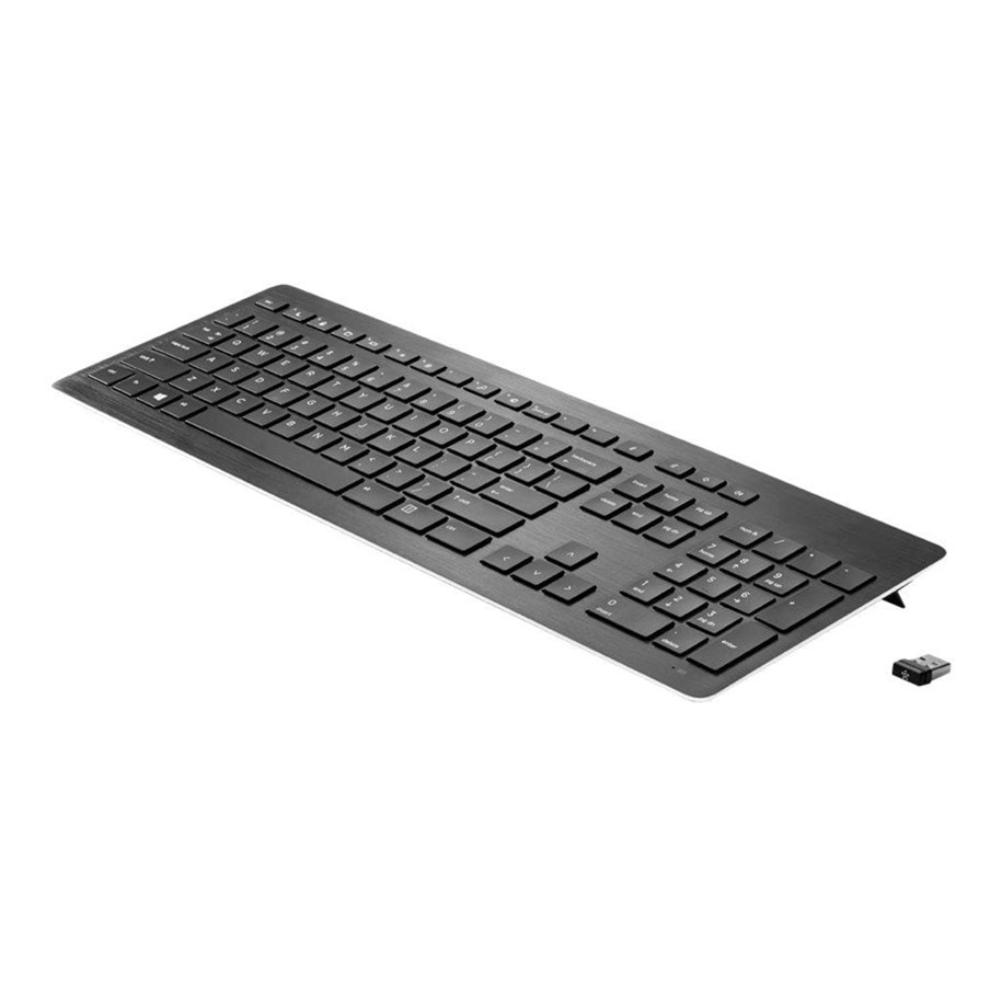 Tangentbord - HP Wireless Premium Keyboard - Tangentbord - Svenska - Svart - Z9N41AA#ABS