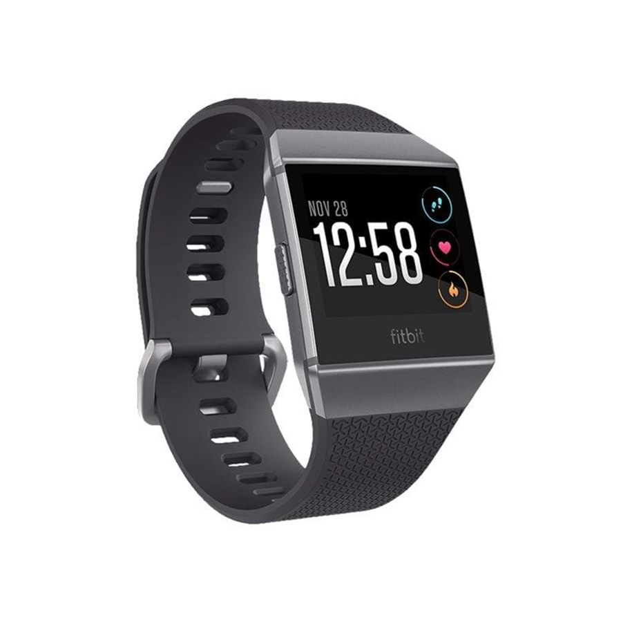 Pulsmätare & Stegräknare - Fitbit Ionic - Gray/Graphite - FB503GYBK-EU