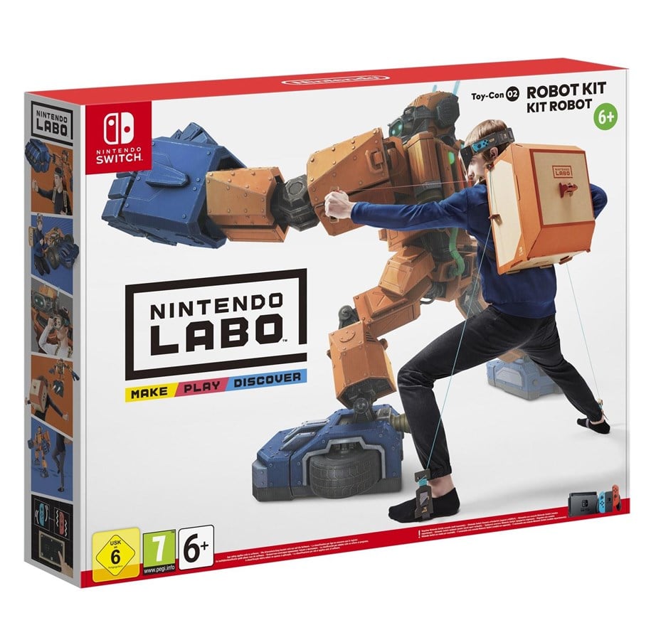 Spel - Labo - Toy-Con 02 - Robot Kit - Nintendo Switch - Underhållning - 0045496421595