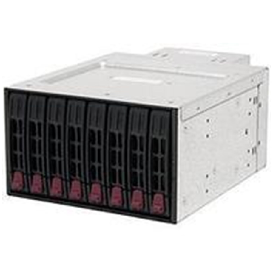 Rack chassis - Fujitsu Upgrade Kit 4x 2.5" to 8x 2.5" - systemsopgraderingspakke - S26361-F1592-L8