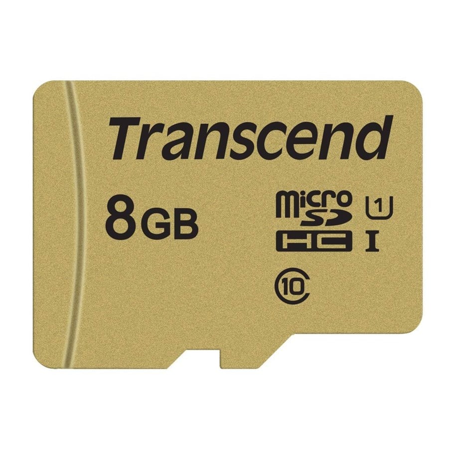 Flashram & USB Flash Drives - Transcend 500S microSDHC UHS-1 - 8GB - TS8GUSD500S