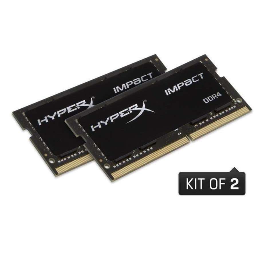 RAM - Kingston HyperX Impact DDR4-3200 C20 DC - 32GB - HX432S20IBK2/32