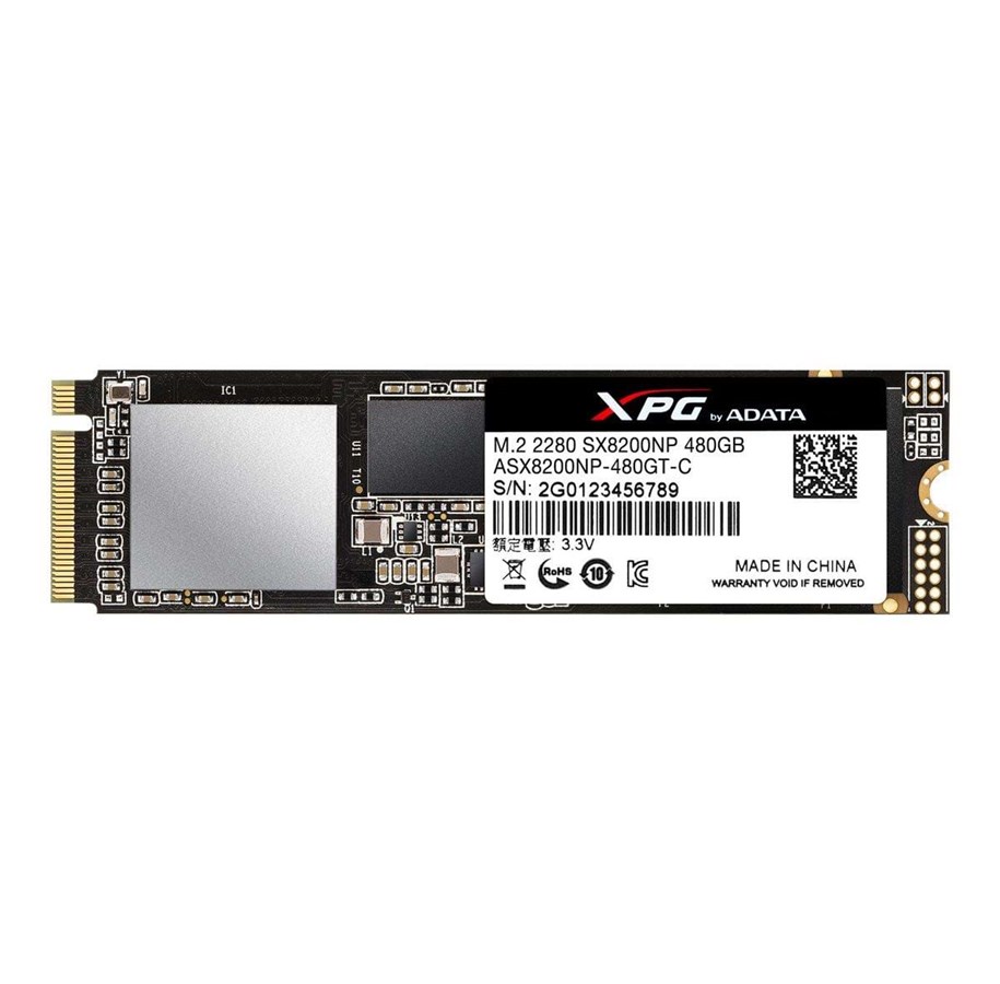 SSD - A-Data XPG SX8200 - 480GB - ASX8200NP-480GT-C