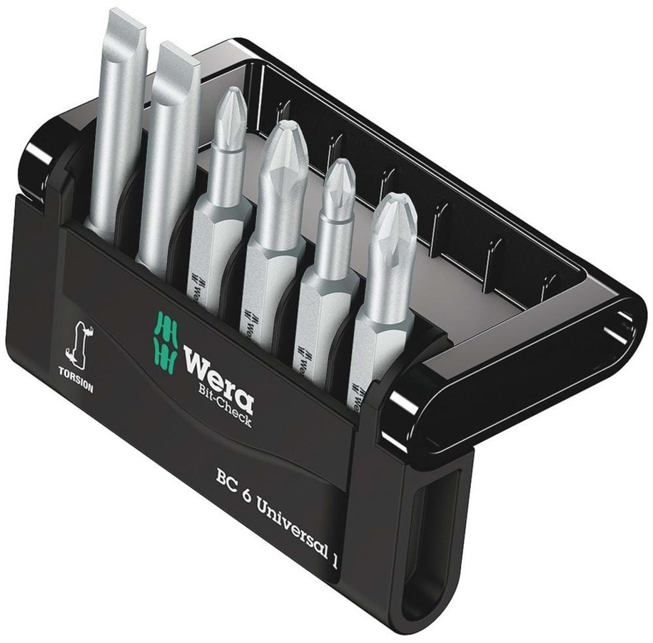 Verktyg - Wera Bit-Check 6 Universal 1 - 5056474001