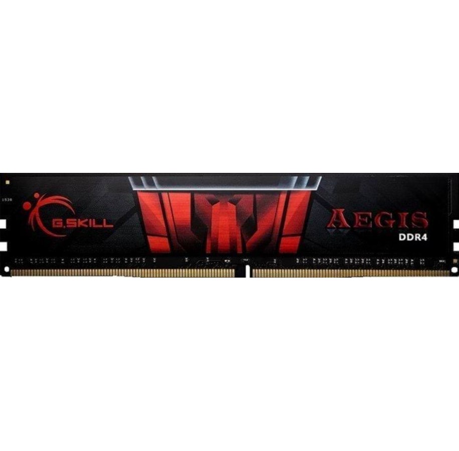 RAM - G.Skill AEGIS DDR4-2666 - 16GB - CL19 - Single Channel (1 pcs) - Intel XMP - Svart - F4-2666C19S-16GIS