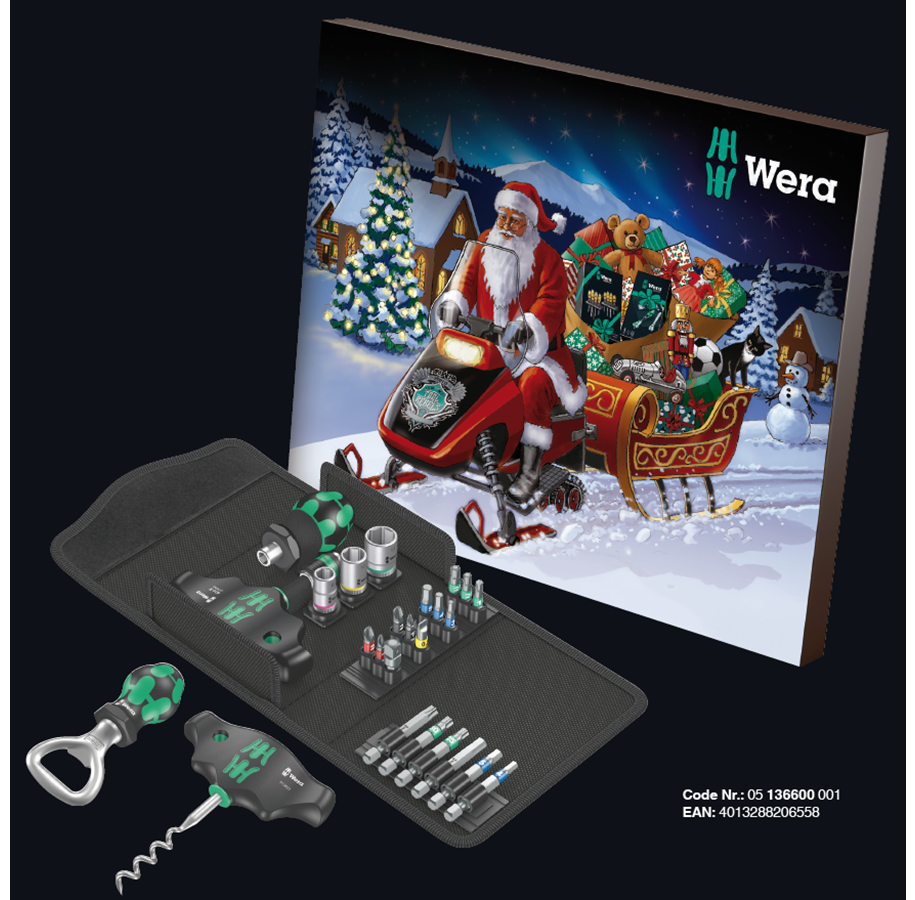 Verktyg - Wera Xmas Calender 2019 - 05136600001