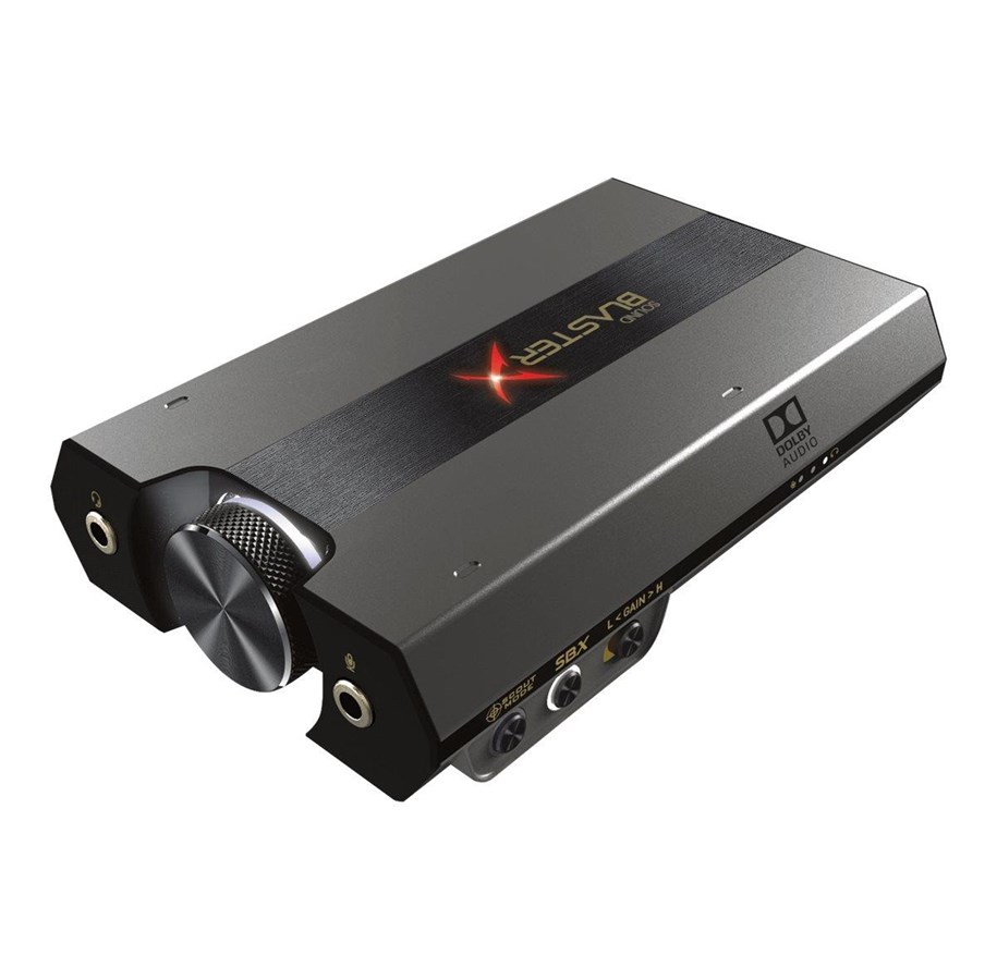 Ljudkort - Creative Sound BlasterX G6 - 70SB177000000