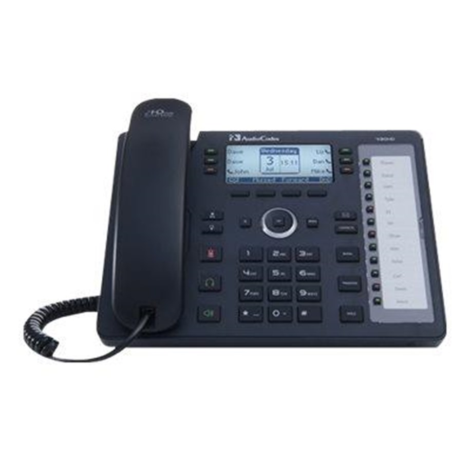 Fast telefon - AudioCodes 430HD SIP IP Phone - VoIP phone - UC430HDEG