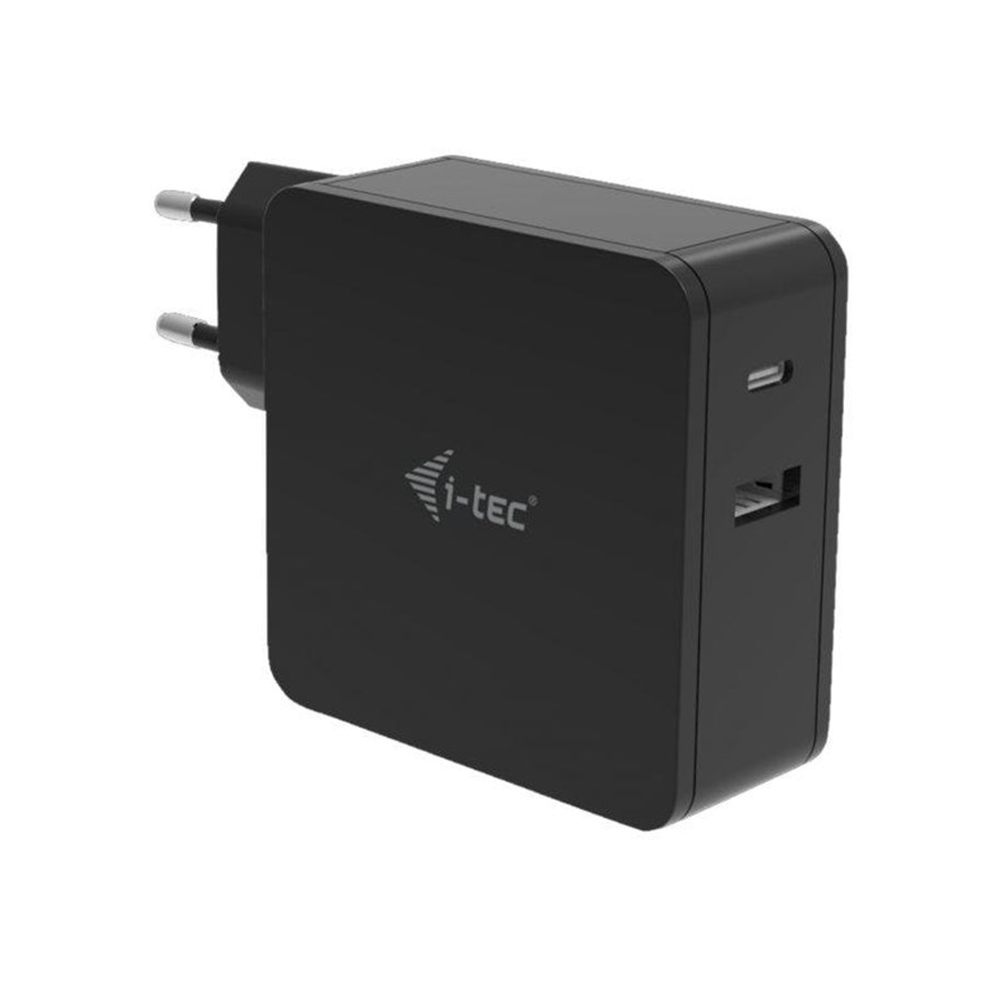 Laddare - I-Tec USB-C CHARGER - CHARGER-C60WPLUS