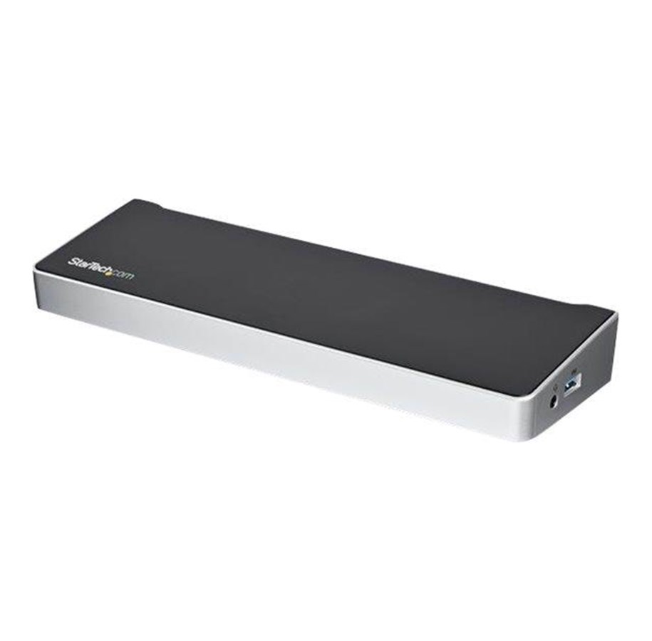 Dockning - StarTech.com Triple-Monitor 4K USB-C Dock with 5x USB 3.0 Ports - 100W PD - docking station - HDMI DP - DK30CH2DEPUE