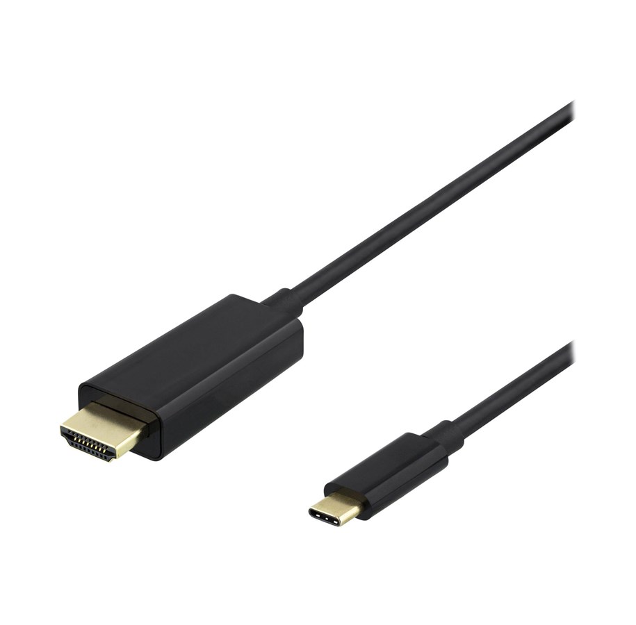 Deltaco Grafikkort Extern Videoadapter Usb C Hdmi Svart Billig
